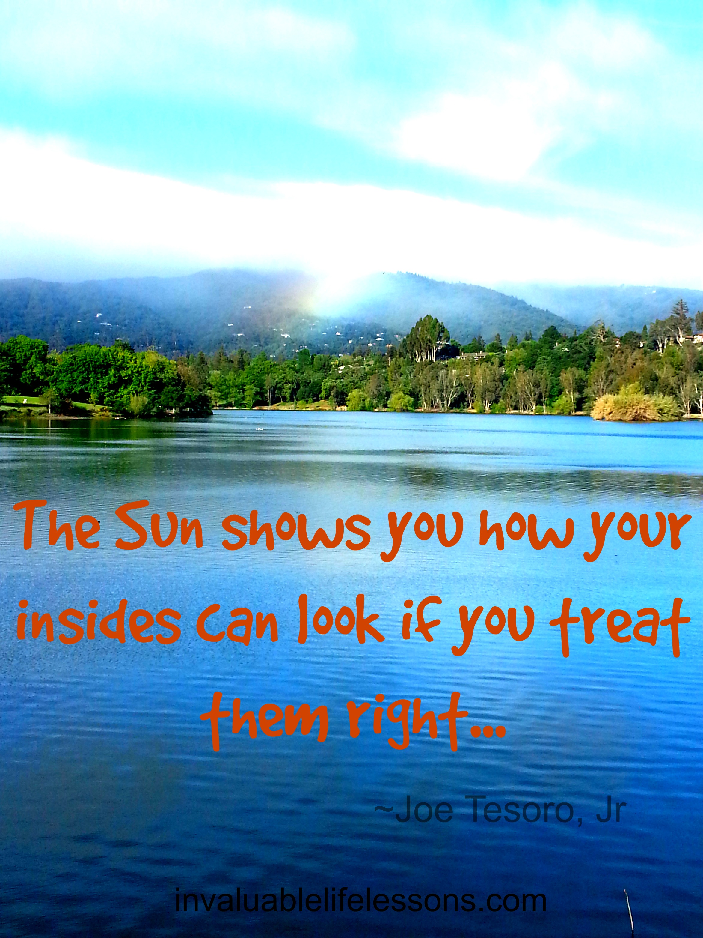The Sun Shows You…