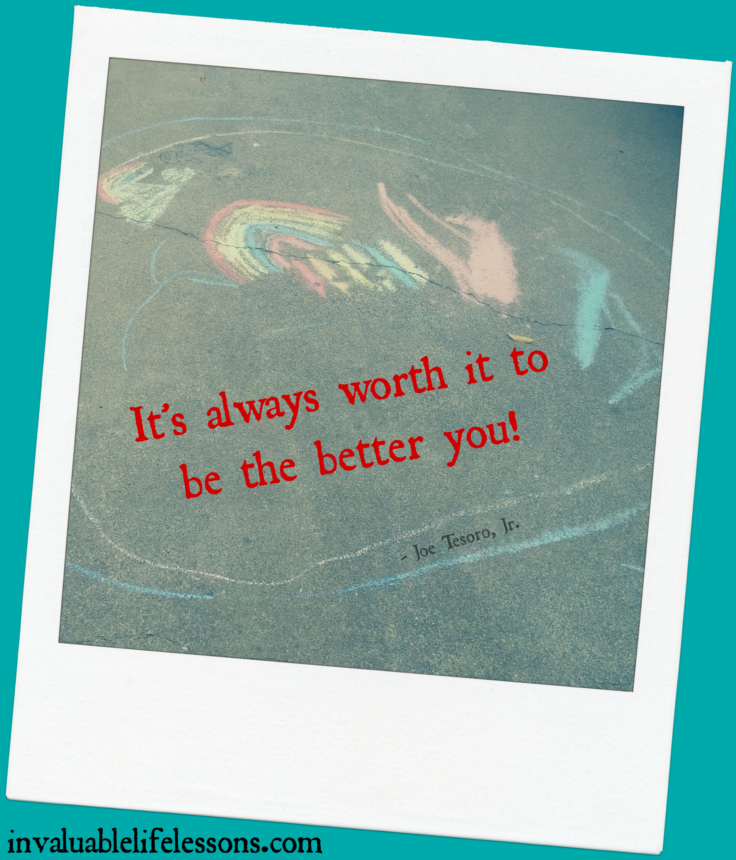 The Better You…